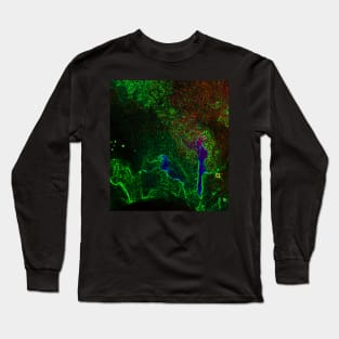 Black Panther Art - Glowing Edges 147 Long Sleeve T-Shirt